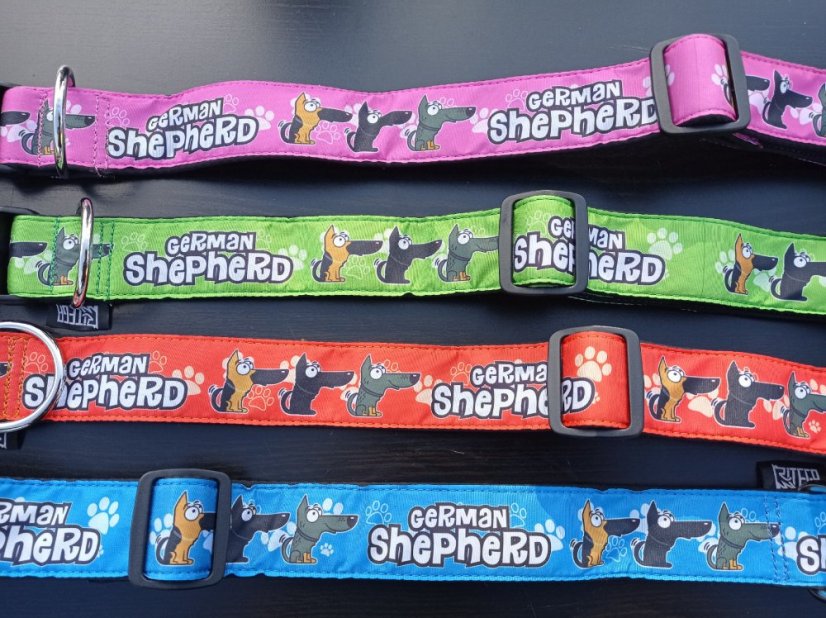 COLLAR GERMAN SHEPHERD 4 cm