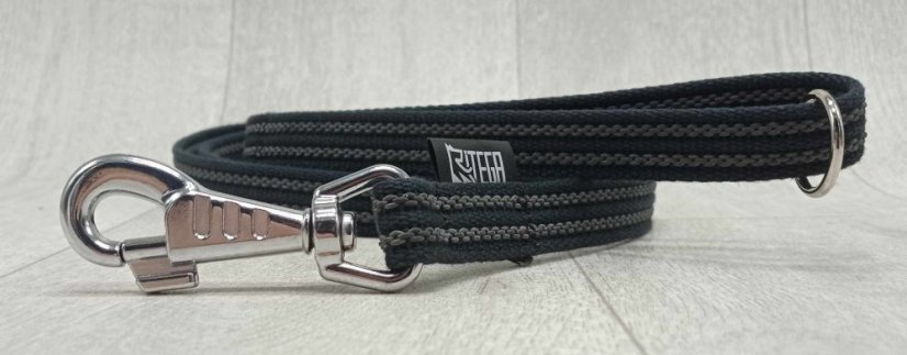 LEASH RUBBERIZED BIO COTTON