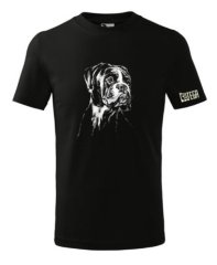 DĚTSKÉ TRIČKO ,,BOXER ČERNOBÍLÝ,,