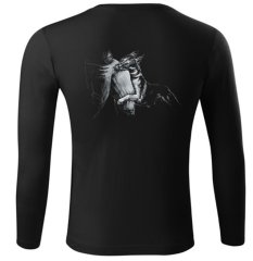 BABY LANGÄRMELIGES T-SHIRT ,,BOM RESPEKT,,