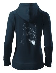 DÁMSKÁ MIKINA SE ZIPEM ,,NO VLKOŠED,  2. jakost