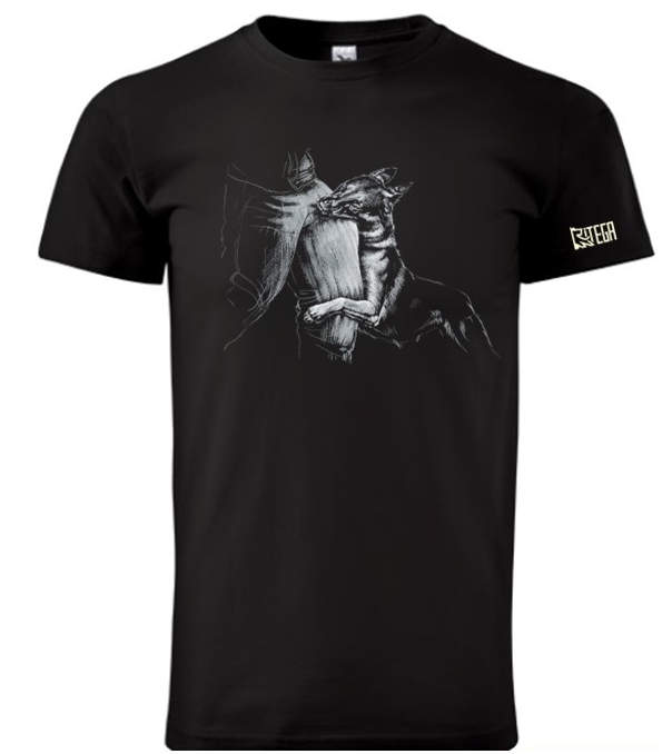 MEN'S T-SHIRT  ,,BOM RESPEKT,,