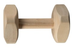 Dřevěná činka 1 kg