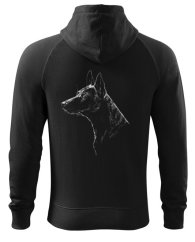 HERREN SWEATSHIRT MIT REISSVERSCHLUSS ,,Z BOKU"