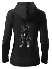DAMEN-SWEATSHIRT MIT REISSVERSCHLUSS,,NO V LEŽE,,