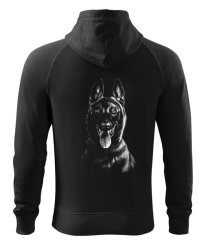 HERREN - KAPUZENJACKE MIT REIßVERSCHLUSS  "BOM  LIŠKA BAREVNÁ,,