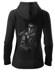 DAMEN-SWEATSHIRT MIT REISSVERSCHLUSS  NO ,,OBRANA,,