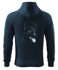 HERREN SWEATSHIRT MIT REISSVERSCHLUSS ,,NO VLKOŠEDÝ,,
