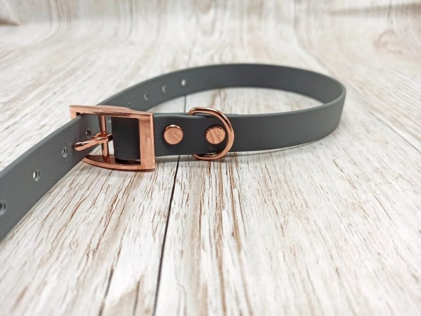 Collar aqua exclusive pink buckle