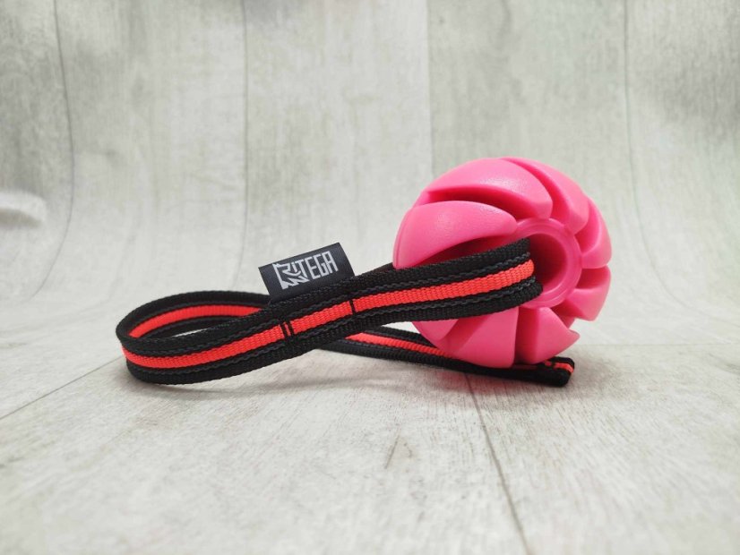 Rubber spiral balloon Ø 7 cm