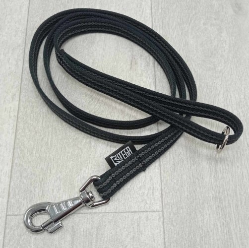 LEASH RUBBERIZED BIO COTTON