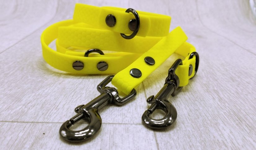 SWITCHING LEASH HEXA EXCLUCIVE GRAPHIT KARABINER