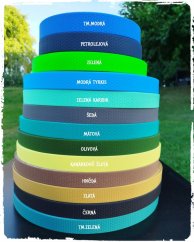 Rozlišovacie obojky pre šteňatá  šířka  16 mm