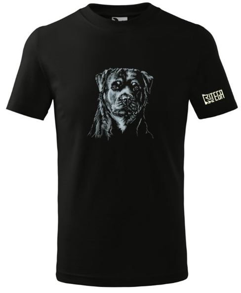 CHILDREN'S T-SHIRT ,,RTW ČERNOBÍLÝ"