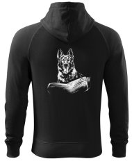 HERREN SWEATSHIRT MIT REISSVERSCHLUSS ,,NO RUKÁV"