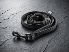 Leash rubberized with bottom hold