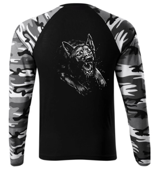 T-SHIRT LONG SLEEVE ,,NO K9,,