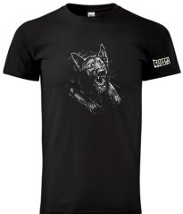 HERREN-T-SHIRT ,,NO K9,,