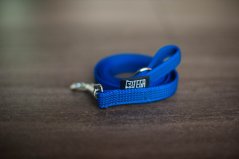 Leash rubberized  width 15 mm