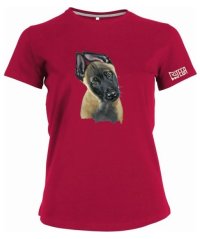 DÁMSKE  TRIČKO  ,,BOM OUŠKO,,