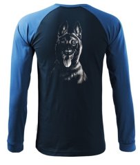 LANGÄRMELIGES T-SHIRT ,,BOM MALINA,,