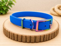 Kragen aqua exklusive regenbogen schnalle
